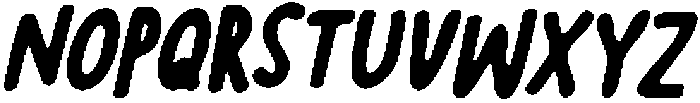 CS Mortise Drawn Italic otf (400) Font UPPERCASE