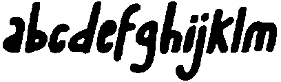CS Mortise Drawn Italic otf (400) Font LOWERCASE