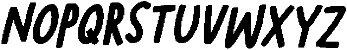 CS Mortise Italic otf (400) Font UPPERCASE