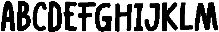 CS Mortise Regular otf (400) Font UPPERCASE