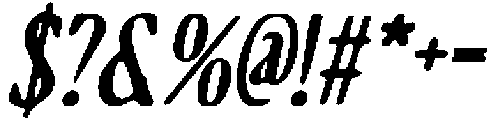 CS Movella Drawn Italic otf (400) Font OTHER CHARS