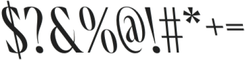 CS Movella Reverse Italic otf (400) Font OTHER CHARS