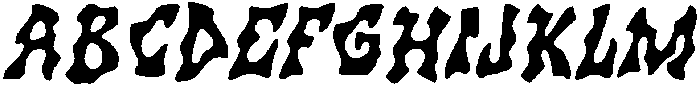 CS Murder Drawn Italic otf (400) FONT