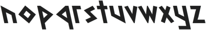 CS Nakoa Reverse Italic otf (400) Font LOWERCASE