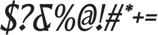 CS Napier Italic otf (400) Font OTHER CHARS
