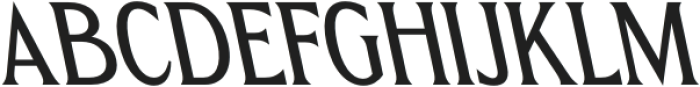 CS Napier Reverse Italic otf (400) Font UPPERCASE