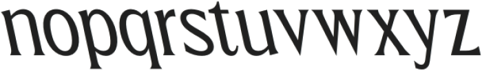CS Napier Reverse Italic otf (400) Font LOWERCASE