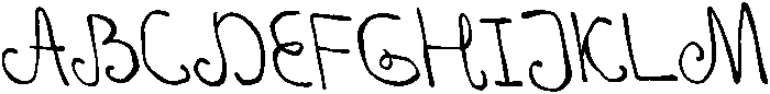 CS Nellie Reverse Italic otf (400) Font UPPERCASE