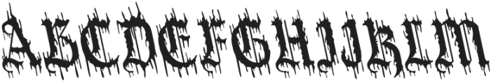 CS Nemesis Reverse Italic otf (400) Font UPPERCASE