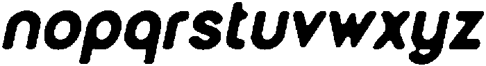 CS Nestor Drawn Italic otf (400) Font LOWERCASE