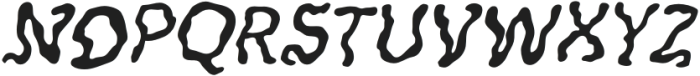 CS Nikola Italic otf (400) Font UPPERCASE