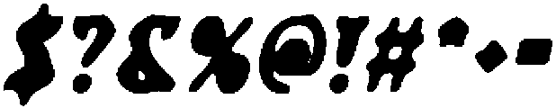 CS Noir Drawn Italic otf (400) Font OTHER CHARS