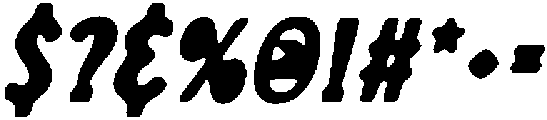 CS Nomic Drawn Italic otf (400) Font OTHER CHARS