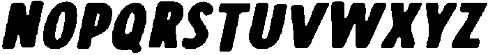 CS Nomic Drawn Italic otf (400) Font UPPERCASE