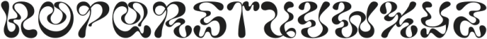 CS Olander Regular otf (400) Font UPPERCASE