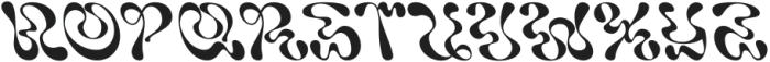 CS Olander Reverse Italic otf (400) Font UPPERCASE