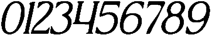 CS Olivera Drawn Italic otf (400) Font OTHER CHARS