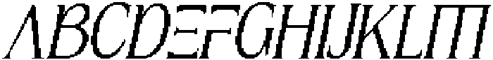 CS Olivera Pixel Regular otf (400) Font UPPERCASE