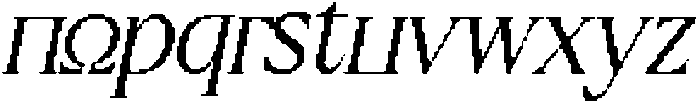 CS Olivera Pixel Regular otf (400) Font LOWERCASE