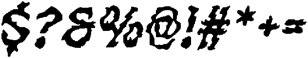 CS Omerta Drawn Italic otf (400) Font OTHER CHARS
