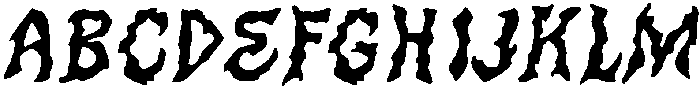 CS Omerta Drawn Italic otf (400) FONT