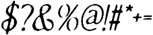 CS Origine Drawn Italic otf (400) Font OTHER CHARS