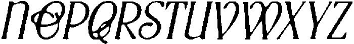 CS Origine Drawn Italic otf (400) Font UPPERCASE