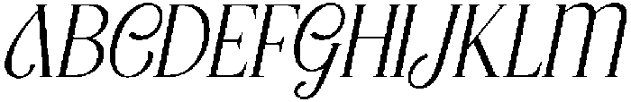 CS Origine Italic otf (400) Font UPPERCASE