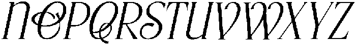 CS Origine Italic otf (400) Font UPPERCASE