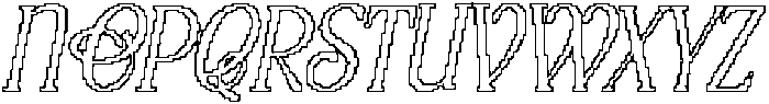 CS Origine Pixel Outline otf (400) Font UPPERCASE