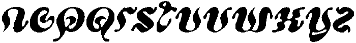 CS Orleta Drawn Italic otf (400) Font LOWERCASE