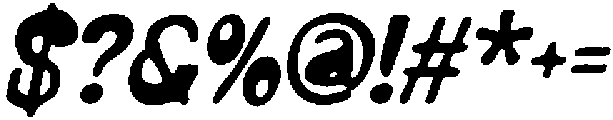 CS Oscar Drawn Italic otf (400) Font OTHER CHARS
