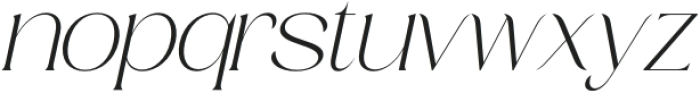 CS Parsite Italic otf (400) Font LOWERCASE