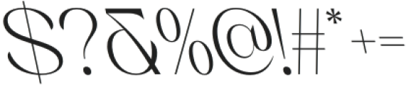 CS Parsite Reverse Italic otf (400) Font OTHER CHARS