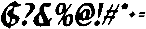 CS Pierson Drawn Italic otf (400) Font OTHER CHARS