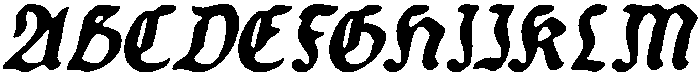 CS Pierson Drawn Italic otf (400) Font UPPERCASE