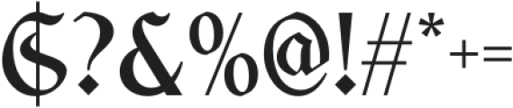 CS Pierson Regular otf (400) Font OTHER CHARS