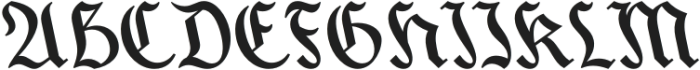 CS Pierson Reverse Italic otf (400) Font UPPERCASE