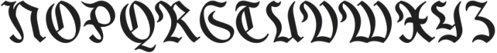 CS Pierson Reverse Italic otf (400) Font UPPERCASE
