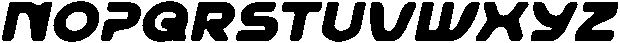 CS Pluto Drawn Italic otf (400) Font UPPERCASE