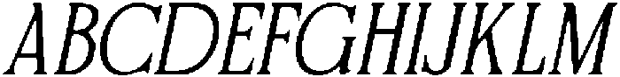 CS Qeisya Drawn Italic otf (400) Font