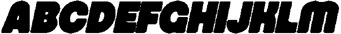 CS Qinetic Drawn Italic otf (400) Font UPPERCASE