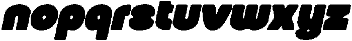 CS Qinetic Drawn Italic otf (400) Font LOWERCASE