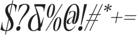 CS Quack Italic otf (400) Font OTHER CHARS