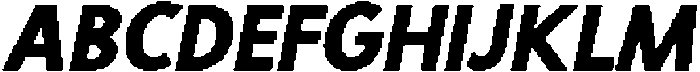 CS Quartic Pixel Regular otf (400) Font UPPERCASE
