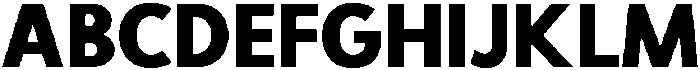 CS Quartic Regular otf (400) Font UPPERCASE