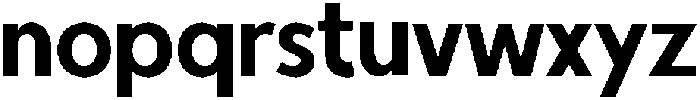 CS Quartic Regular otf (400) Font LOWERCASE