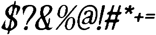CS Quella Drawn Italic otf (400) Font OTHER CHARS
