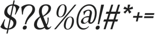 CS Quella Italic otf (400) Font OTHER CHARS