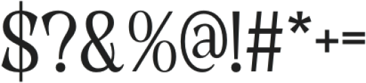 CS Quella Regular otf (400) Font OTHER CHARS